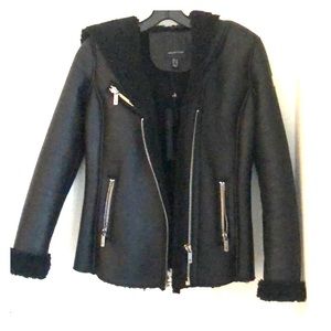 🏍Shearling Moto Jacket🏍